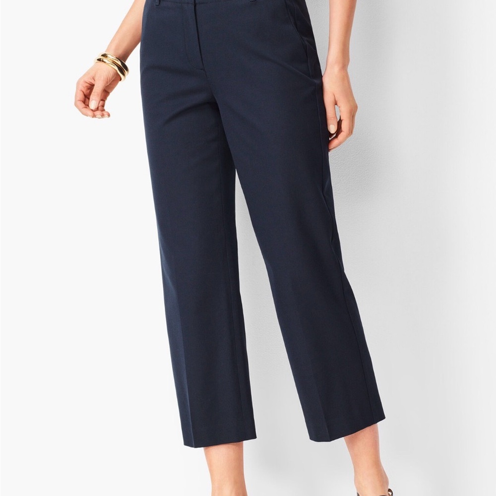 Talbots Chelsea  black linen Pants